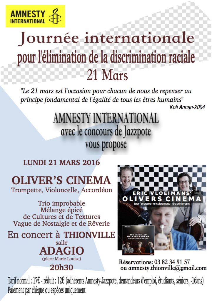 flyer Oliver's cinema